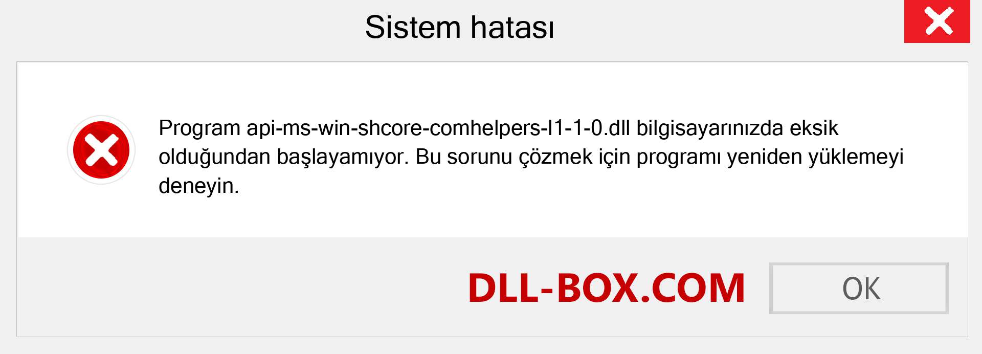 api-ms-win-shcore-comhelpers-l1-1-0.dll dosyası eksik mi? Windows 7, 8, 10 için İndirin - Windows'ta api-ms-win-shcore-comhelpers-l1-1-0 dll Eksik Hatasını Düzeltin, fotoğraflar, resimler